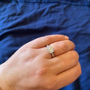 Size 7 CZ engagement ring